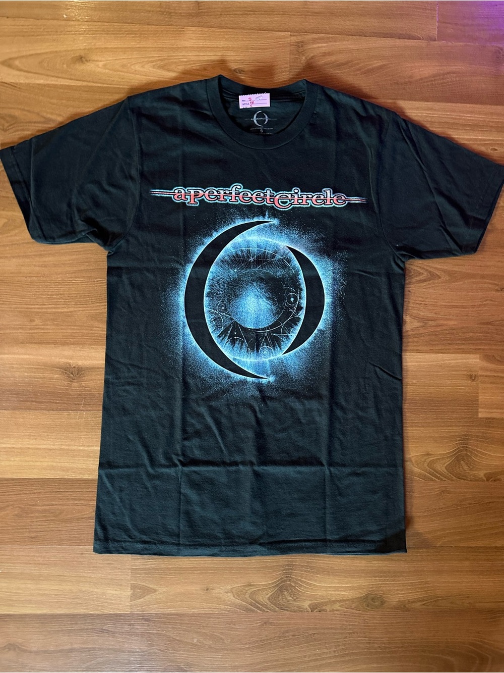 Hot Topic Black A Perfect Circle Graphic Tee Celestial Eye - Picture 2 of 7